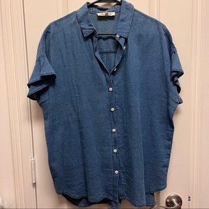 Madewell Denim Top